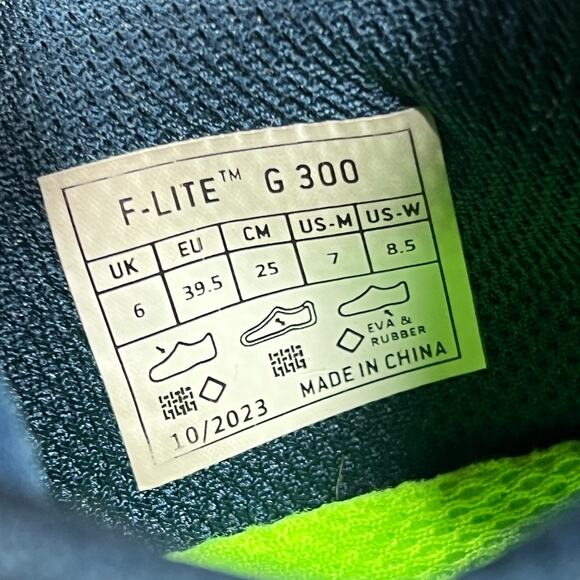 Inov-8 Shoes Womens 8.5 F-lite G 300 Training Shoes Blue Hiking Running Outdoors - Picture 9 of 10